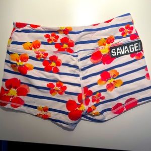 Savage booty shorts